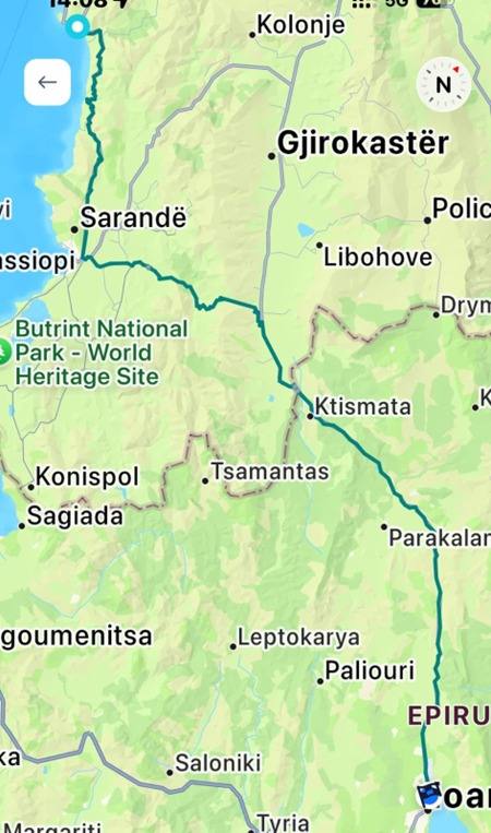 Qeparo – Ioannina