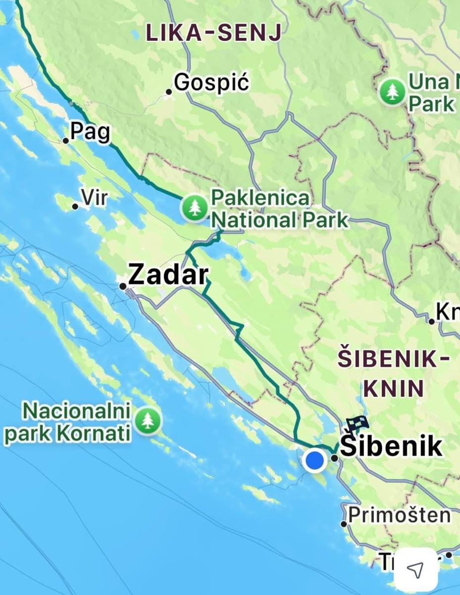 Senj – Sibenik